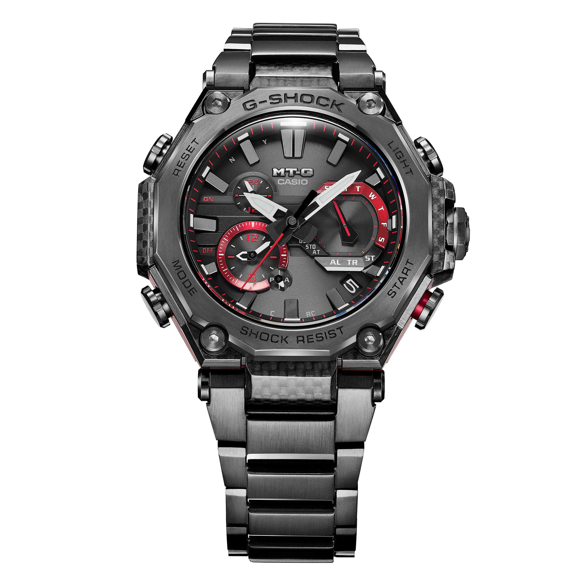 Casio Casio G-Shock Premium MTG-B2000YBD-1A MTG, наручные мужские часы фото под углом